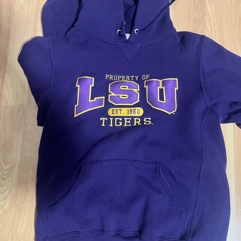 Russell Athletic Purple Sweatshirt LSU Tigers